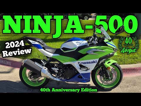 2024 Kawasaki Ninja 500 SE 40th Anniversary Edition ABS in Plano, Texas - Video 1
