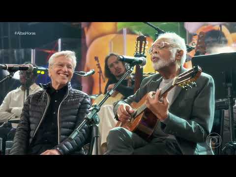 Caetano Veloso e Gilberto Gil cantam ‘Cajuína’ | Altas Horas 11/10/2025