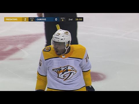 P.K. Subban pots slapper from center ice