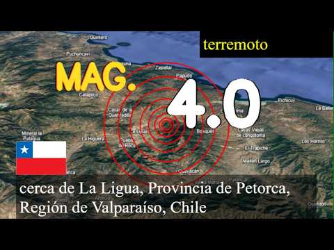 Terremoto cerca de La Ligua, Provincia de Petorca, Región de Valparaíso, Chile actualizaciones en v