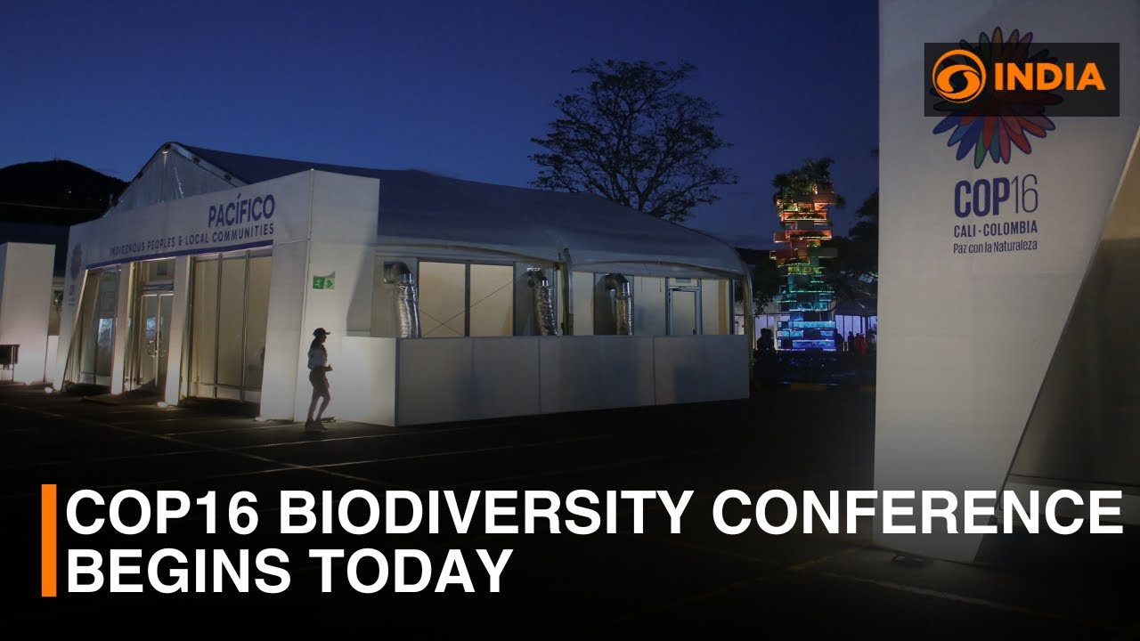 COP16 Biodiversity conference begins today | DD India Live