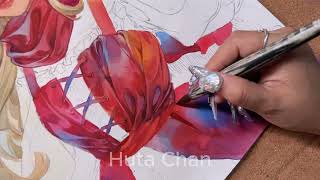 Try New $88 Watercolor * Mijello Mission Gold Set | Huta Chan