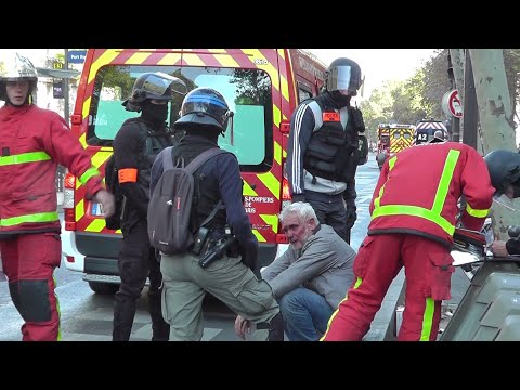 Arrestation musclée - Acte 45 - Gilets Jaunes