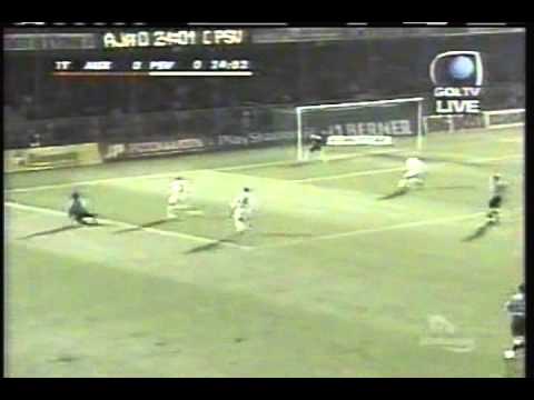 2004 March 11 Auxerre France 1 PSV Eindhoven Holland 1 UEFA Cup