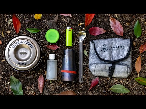 Lightweight Backpacking Cook System