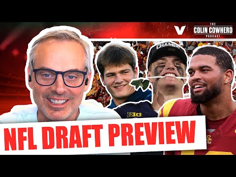 NFL Draft Predictions: Drake Maye to Vikings, J.J. McCarthy to Patriots?, Mock Draft | Colin Cowherd