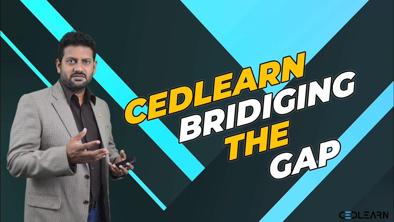 Introduction to CEDLEARN | Bridging the Gap | #datascience #machinelearning