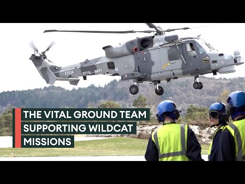 The engineers keeping Royal Navy Wildcats in the sky during search-and-destroy missions