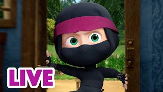 🔴 LIVE STREAM 🎬 Masha and the Bear 🥷⚡Kung Fu Master 🥋🐼