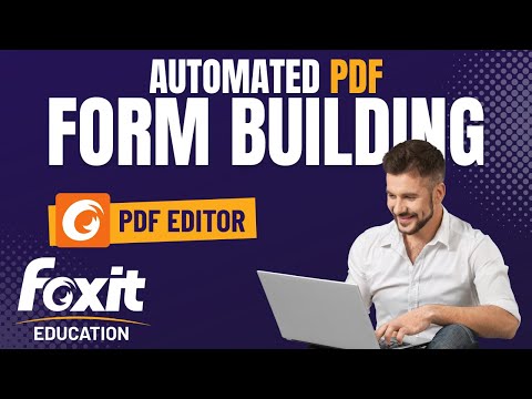 Form Building | Automatic Form Field Recognition and Creation in Foxit PDF Editor