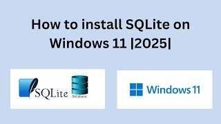 Download the video "The Complete Guide to Installing SQLite on Windows 11"