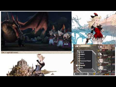 Bravely Default No Encounter Hard Mode - 02 - Chapter 1 rushed