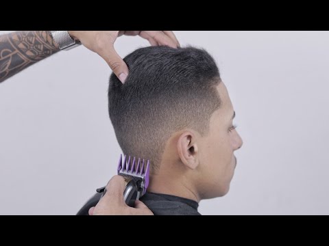 COMO FAZER CORTE SOCIAL NA TESOURA E MAQUINA /desvendando técnicas #112