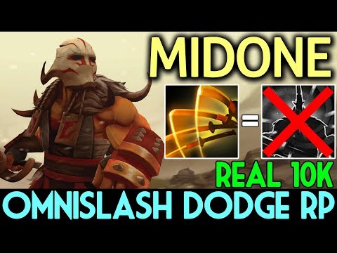 MIDONE Dota 2 7.07 [Juggernaut] Omnislash Dodge RP