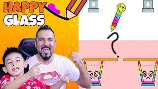BARDAKLAR MUTLULUKTAN KUDURDU! | HAPPY GLASS OYNUYORUZ (LEVEL 88-102)