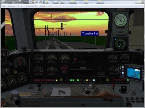 5)Expr 1944.Da Pisa C.le a Genova P.Principe.Loc E656.