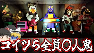 【ゆっくり実況】〇人鬼だらけのファストフード店で深夜の警備をします！【Night Shift at Chuck E. Cheese 2】【ホラーゲーム】【ロブロックス】