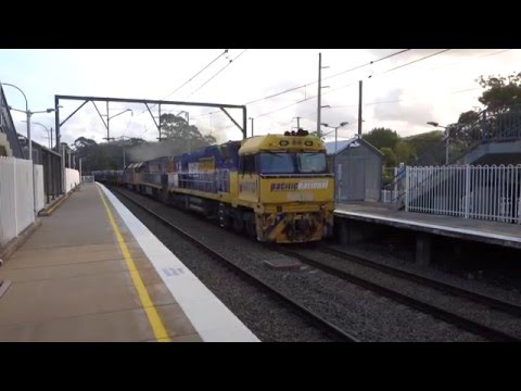 NR110 / NR16 / AN3 with loaded steel train 1WB3 - 3/4/16