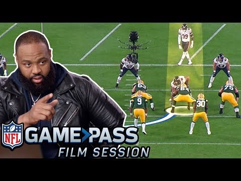 Akiem Hicks Breaks Down How to Make O-Linemen Look SILLY | NFL Film Session