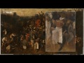 Restauracin de la obra "El vino de la fiesta de San Martn" de Bruegel el Viejo