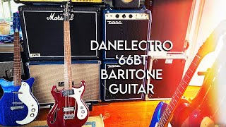 Video thumbnail for Danelectro: '66BT Baritone Guitar by Brett Kingman