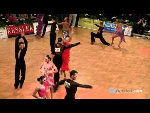 Roman Kovgan - Marina Sergeeva, GOC 2010 Stuttgart, IDSF grand slam latin, 5.round - paso doble