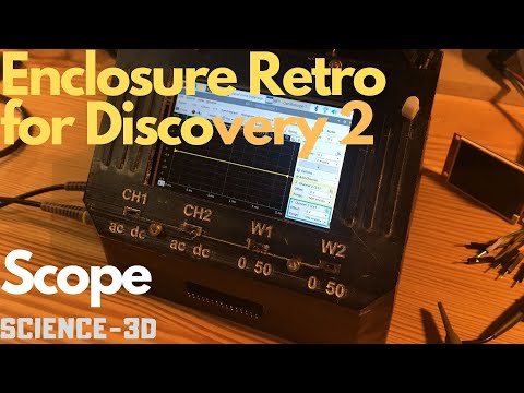 3D Design and print enclosure for Digilent Discovery 2