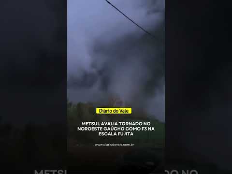 MetSul avalia tornado no Noroeste Gaúcho como F3 na Escala Fujita