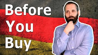 Real Estate in Germany #2: Step 1 - Make the Decision | Do This Before You Buy a Property in Germany
