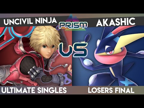 PRISM 200 - Uncivil Ninja (Shulk) vs. Akashic (Greninja) - Losers Final - Smash Ultimate Singles