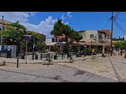 Kassiopi "Mainstreet" 🇬🇷 Walking Tour 😬 4K UHD | Κασσιόπη | Kassopei | Corfu | Greece | Korfu | GR