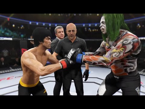 Bruce Lee vs. Voodoo Doctor - EA Sports UFC 2 - Dragon Fights 🐉