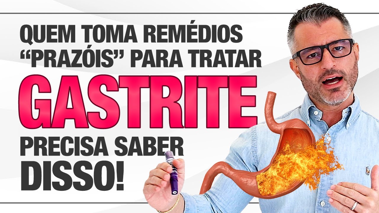 Tratamentos para GASTRITE: é preciso tomar REMÉDIO? 💊🤔