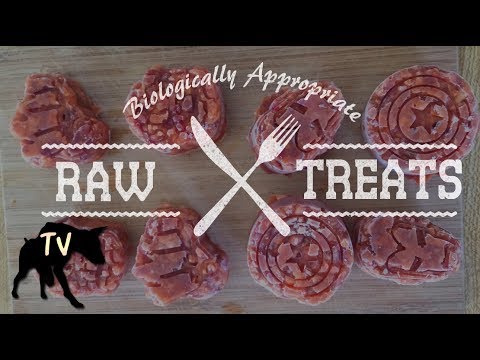 Raw Dog Treat Recipe #1 Sweet Potato, Carrots, Beef...
