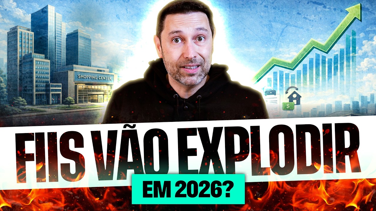 FUNDOS IMOBILIÁRIOS VÃO EXPLODIR EM 2026? | COMO A QUEDA DA SELIC PODE DISPARAR OS FIIs?