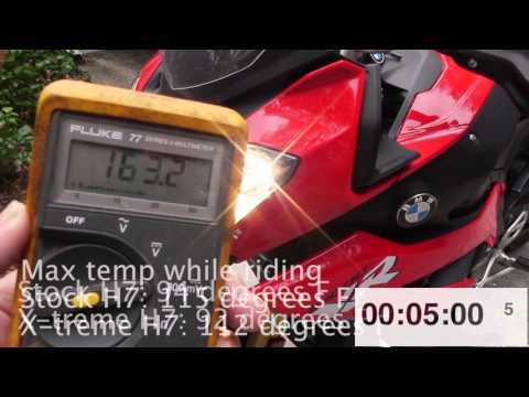Phillips H7 X treme vs Stock H7