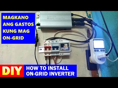 MAGKANO ANG GASTOS KUNG MAG GRID-TIE INVERTER W/ LIMITER