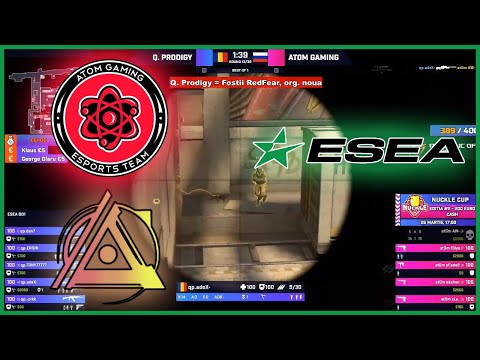 Quantum Prodigy vs at0m Gaming | ESEA Season 37 - EU - CSGO Main - HiGHLiGHTS | CSGO