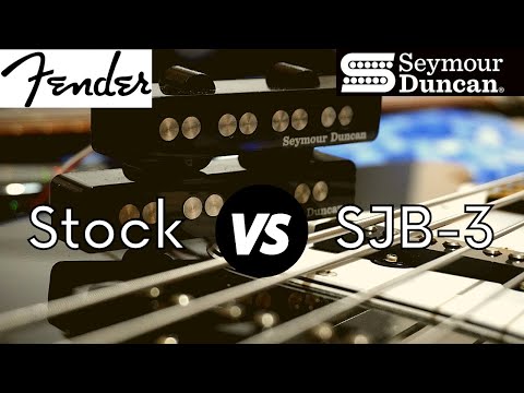 Fender Stock Pickups vs Seymour Duncan SJB-3