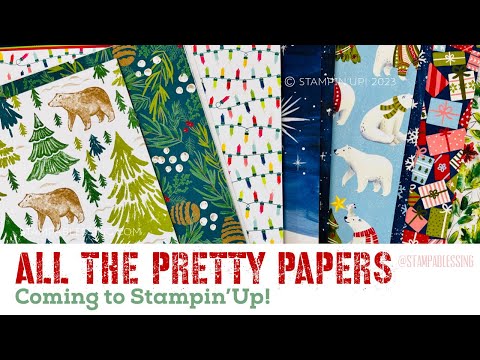 All the Pretty Papers in the New Mini!