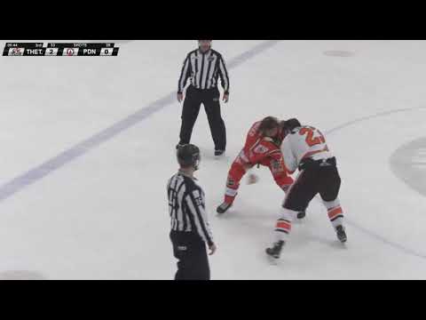 Thomas Bellemare vs Chris Cloutier