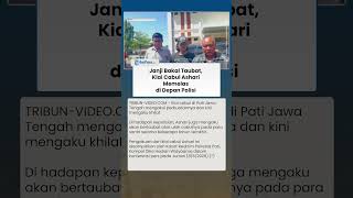 JANJI BAKAL TAUBAT, Kiai Cabul Ashari Memelas di Depan Polisi, Ngaku Khilaf atas Aksinya ke Santri