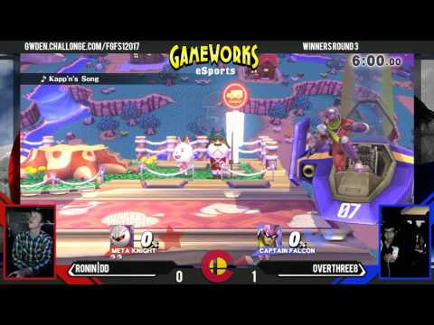 Ronin | DD (Meta Knight) Vs. OverThree8 (Falcon) - WR3