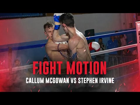 Callum McGowan vs Stephen Irvine | Victory IV | Slow Motion Muay Thai Highlights