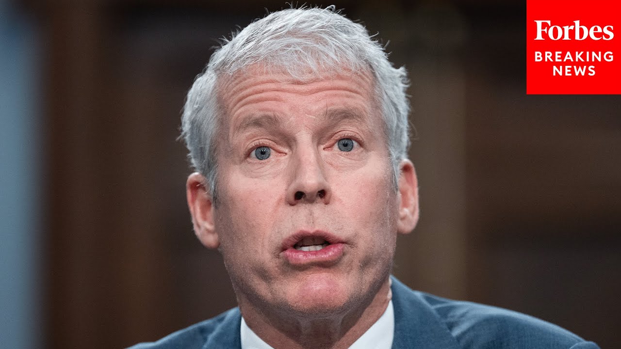 JUST IN: Sec. Chris Wright Faces Senate Energy Committee To Testify On Trump's FY 2026 Budget