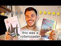 I read the BEST and WORST books I own (according to 150,000 Goodreads ratings)