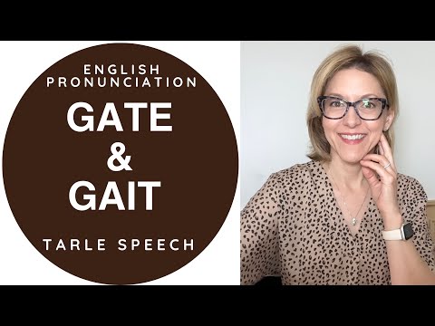 GATEとGAITの発音を学ぶ - アメリカ英語の同音異義語の発音 #learnenglish (Learn to Pronounce GATE & GAIT - American English Homophone Pronunciation #learnenglish)