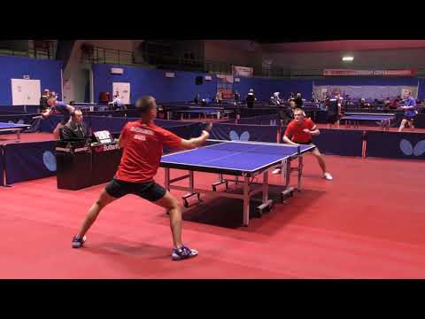 ПОПОВ - ДВОЙНИКОВ ЧЕМПИОНАТ МОСКВЫ 2021 #tabletennis #настольныйтеннис