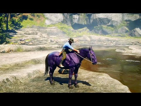 Arthur catch a Charoite Horse - Red Dead Redemption 2 Gameplay