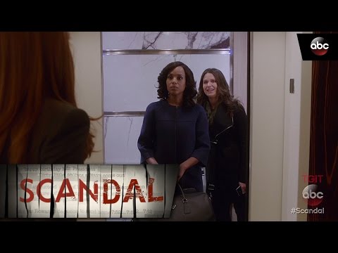 Olivia Makes Abby Take The Stairs - Scandal